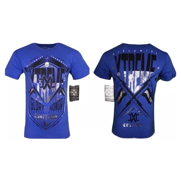 Camicia Uomo Xtreme Couture By Affliction Bianca Bottoni – 100% Cotone